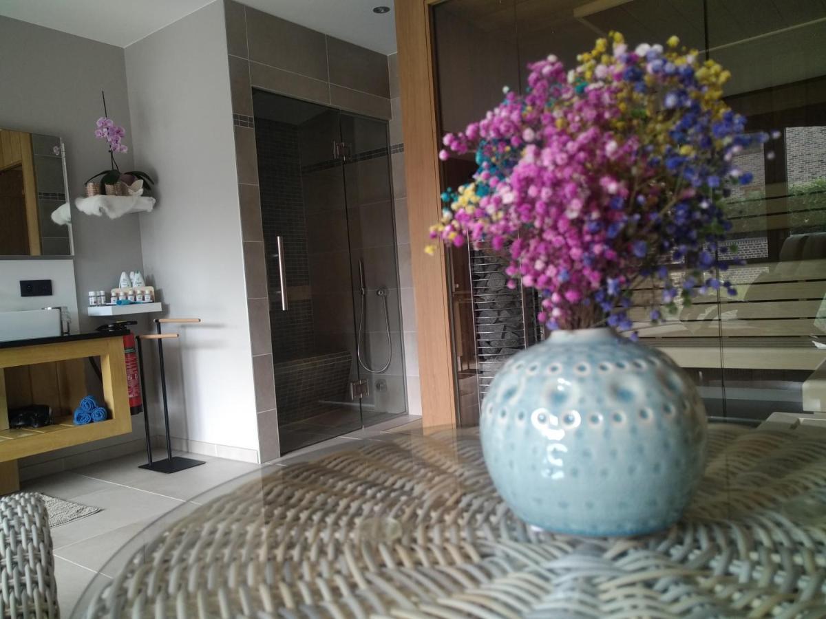 Vakantiewoning Mierzicht met privé wellness Boekhout Esterno foto